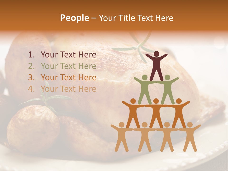 Lunch Delicious Poultry PowerPoint Template
