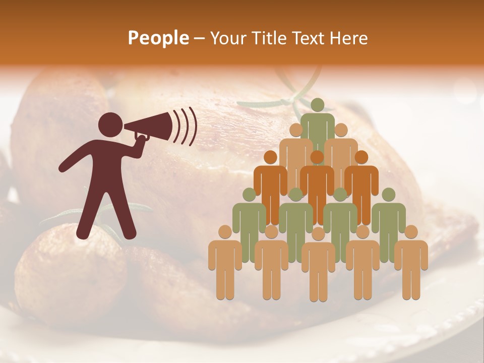 Lunch Delicious Poultry PowerPoint Template