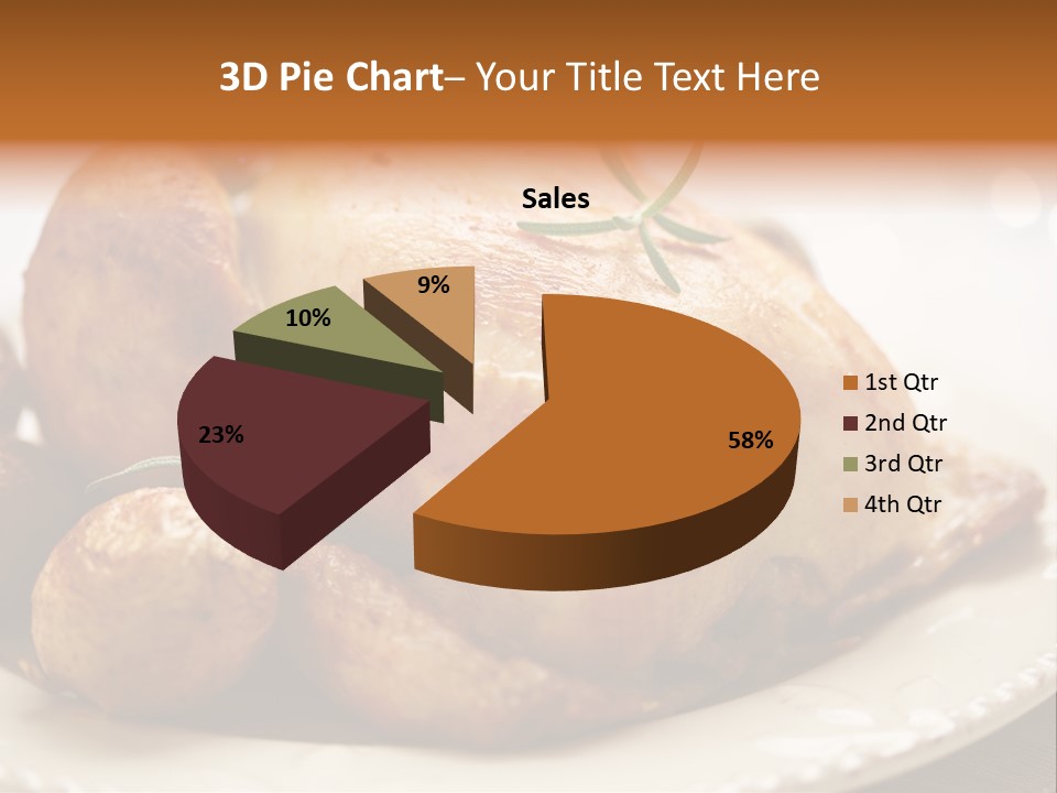 Lunch Delicious Poultry PowerPoint Template