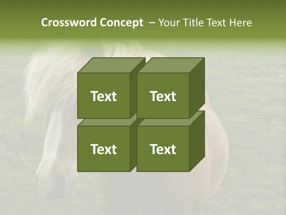 Field Running Moving PowerPoint Template