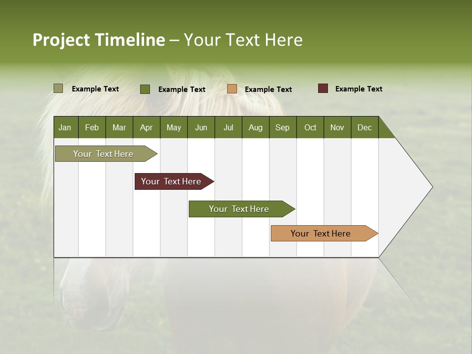Field Running Moving PowerPoint Template