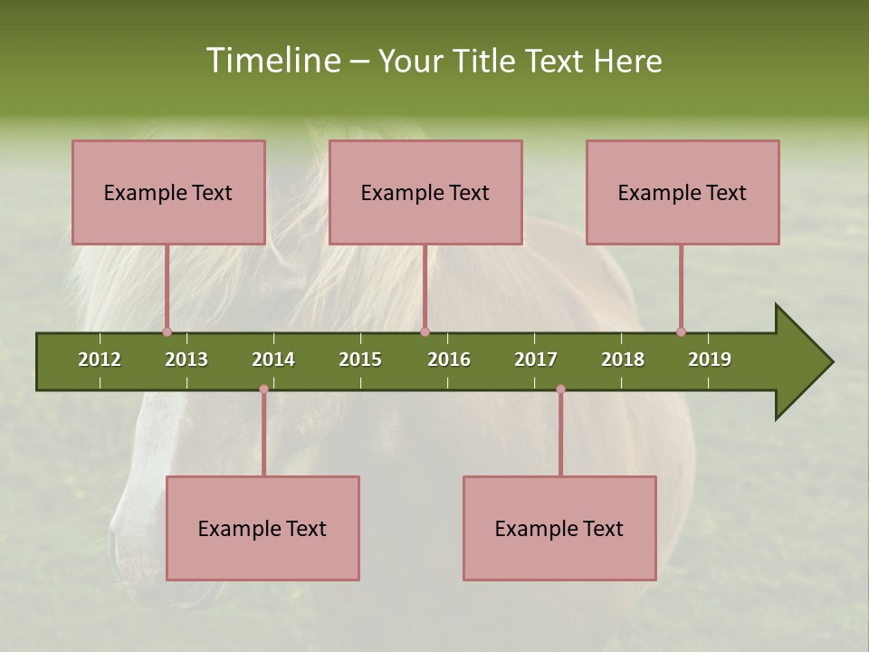 Field Running Moving PowerPoint Template