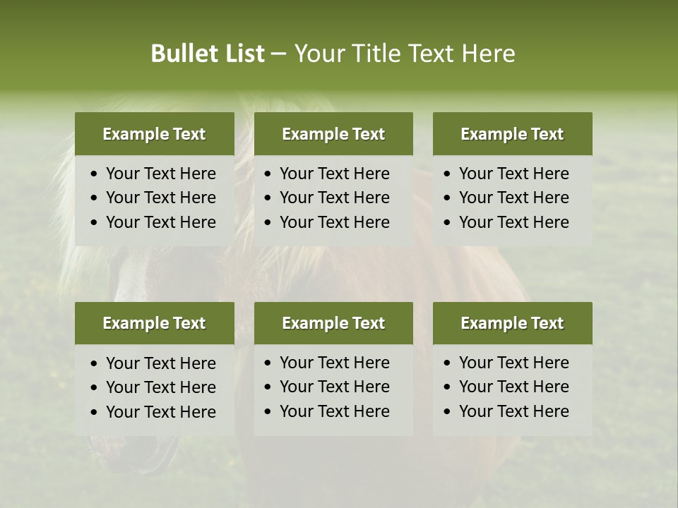 Field Running Moving PowerPoint Template