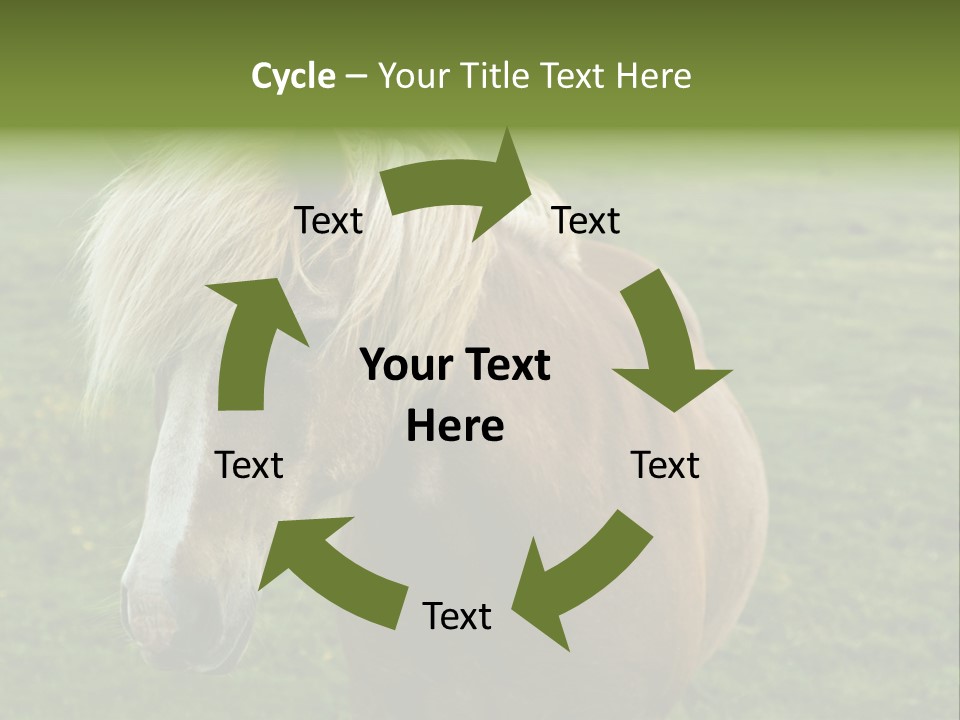 Field Running Moving PowerPoint Template