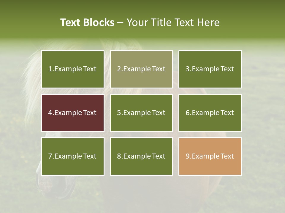 Field Running Moving PowerPoint Template