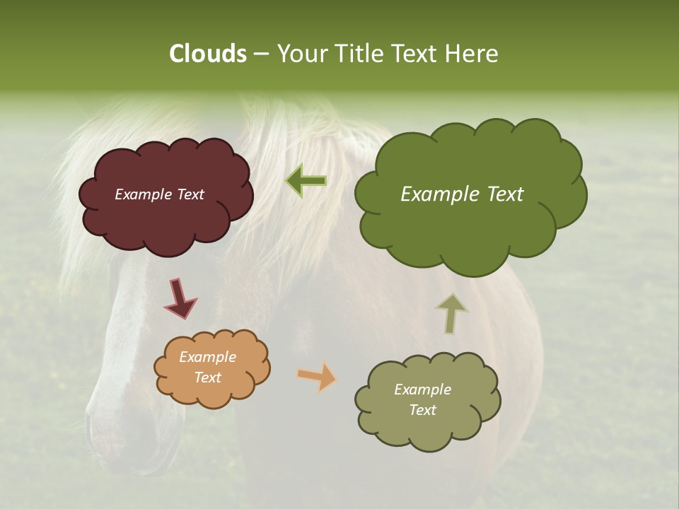 Field Running Moving PowerPoint Template
