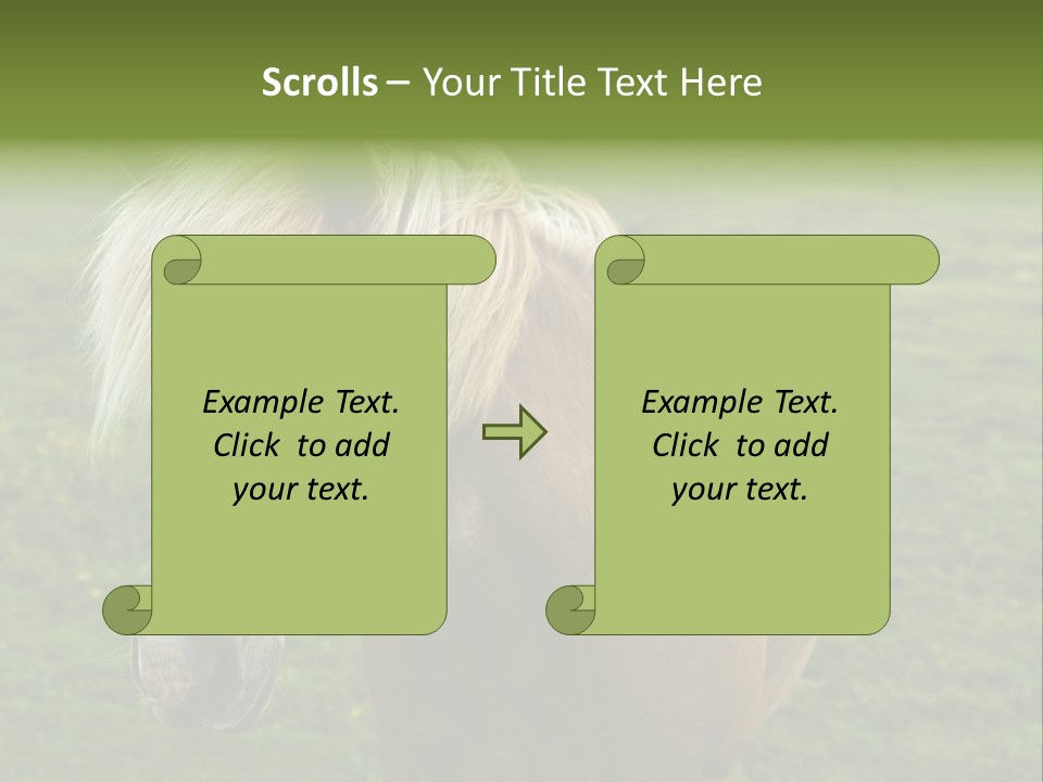 Field Running Moving PowerPoint Template