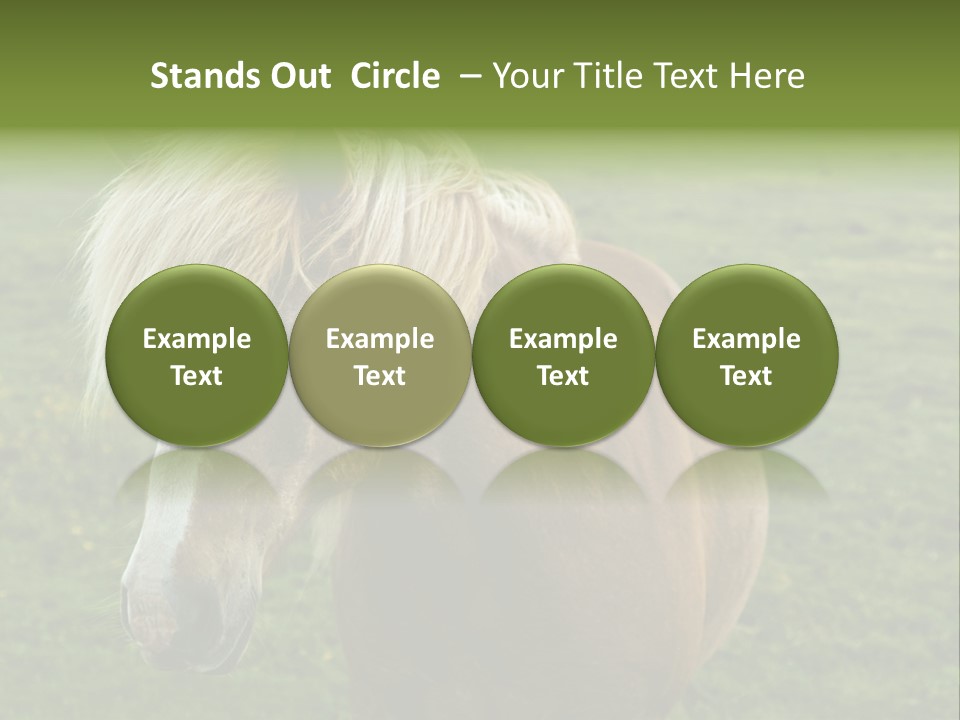 Field Running Moving PowerPoint Template