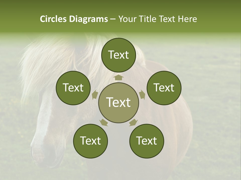 Field Running Moving PowerPoint Template