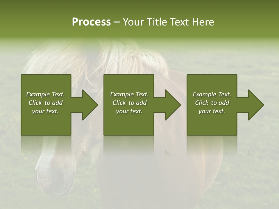 Field Running Moving PowerPoint Template