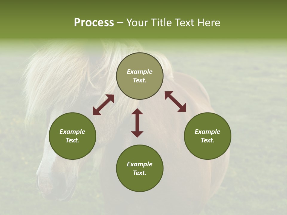 Field Running Moving PowerPoint Template