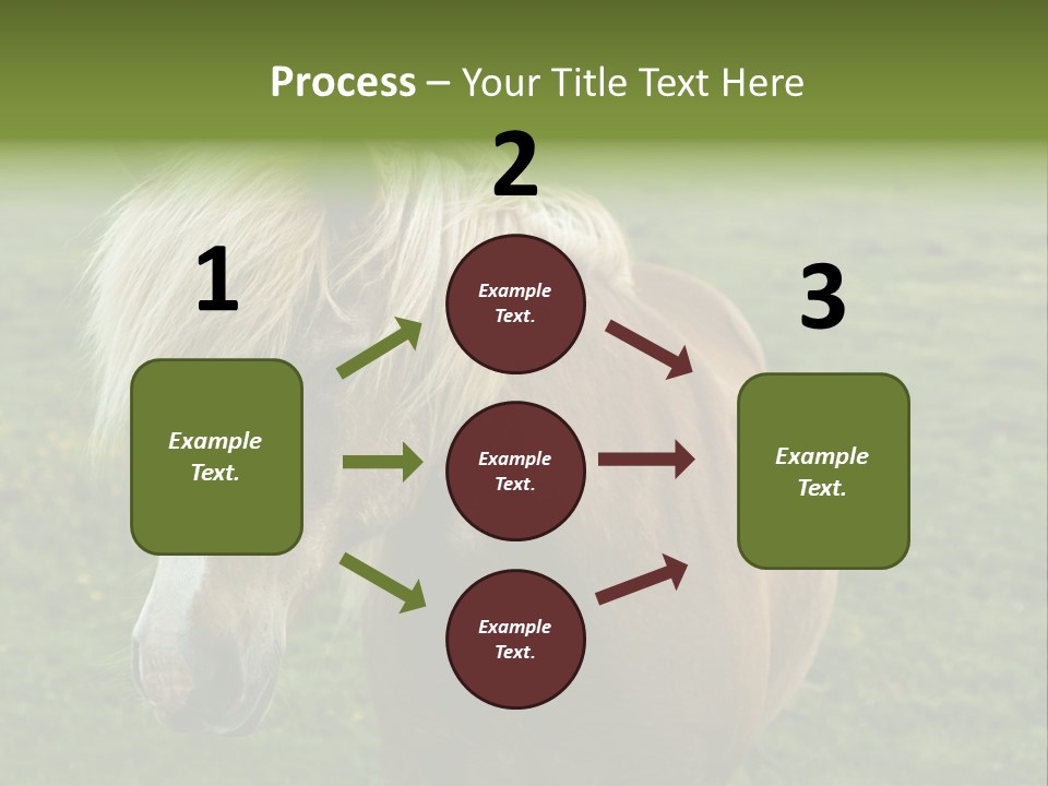 Field Running Moving PowerPoint Template
