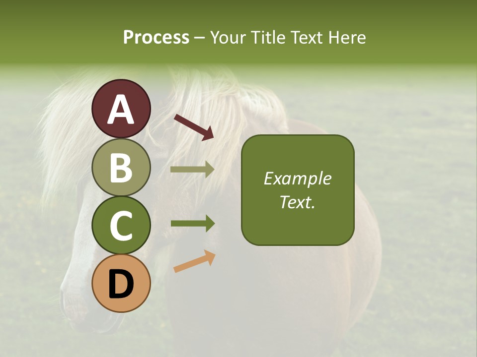 Field Running Moving PowerPoint Template