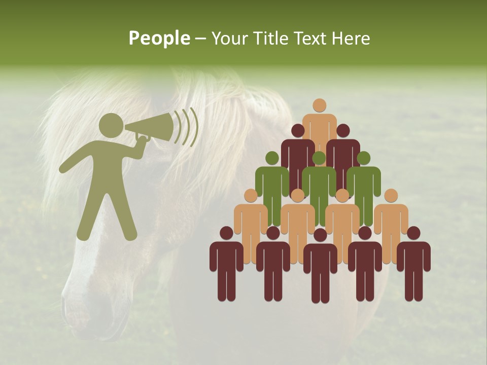 Field Running Moving PowerPoint Template