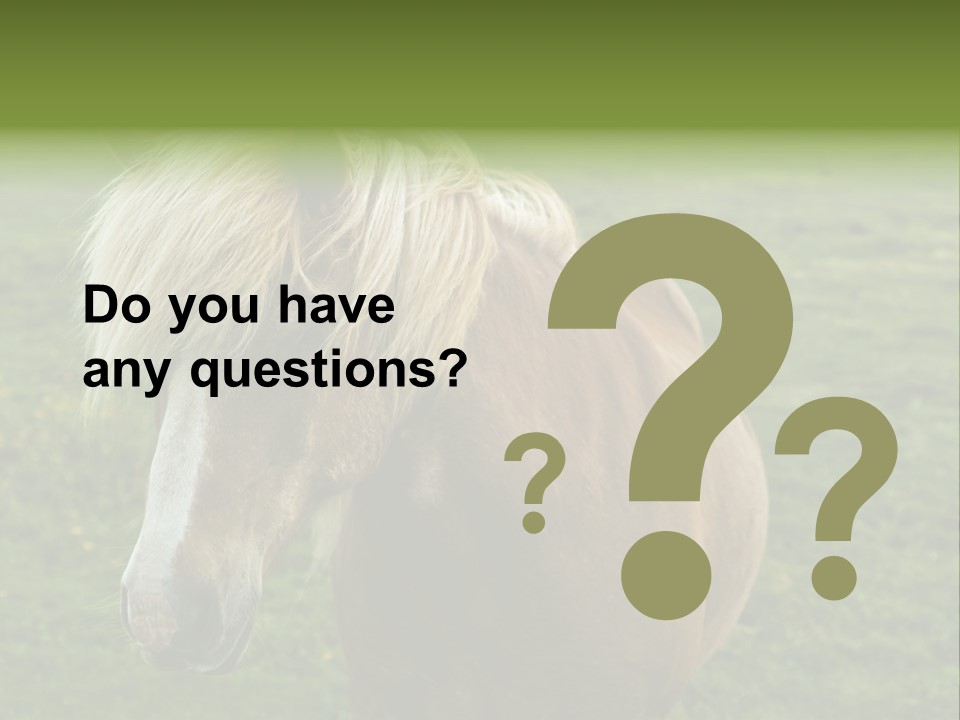 Field Running Moving PowerPoint Template