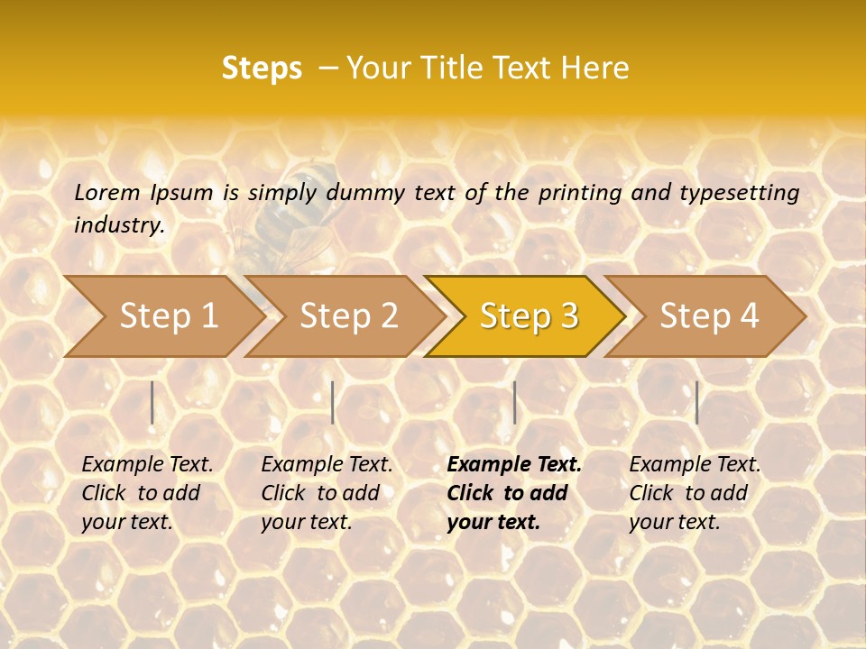 Efficiency Sugar Cell PowerPoint Template