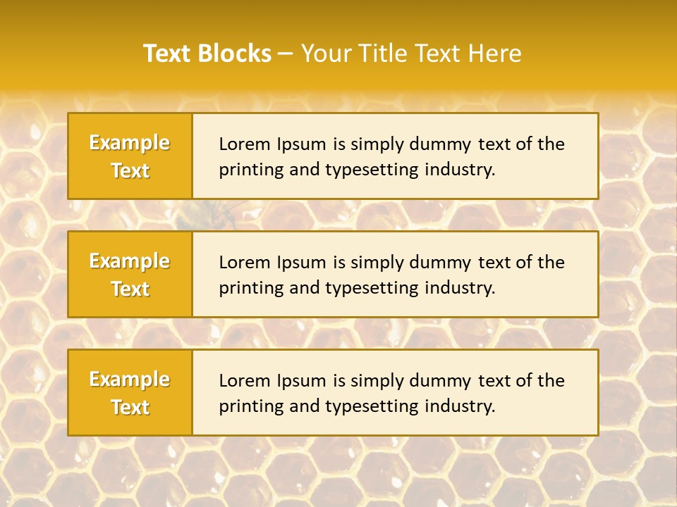 Efficiency Sugar Cell PowerPoint Template