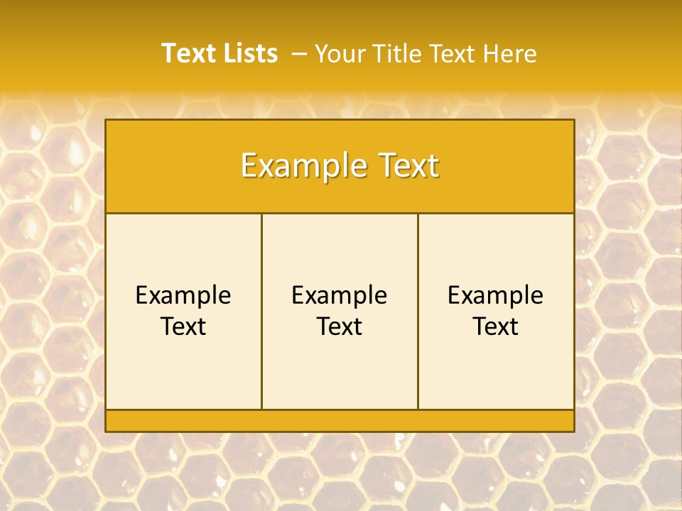 Efficiency Sugar Cell PowerPoint Template