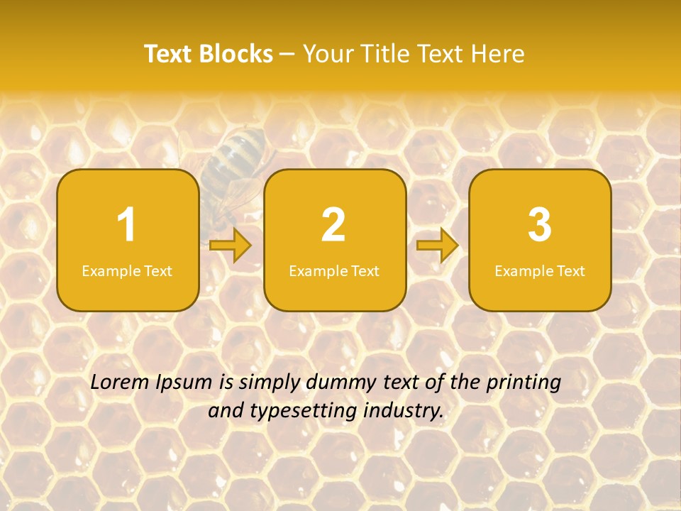Efficiency Sugar Cell PowerPoint Template