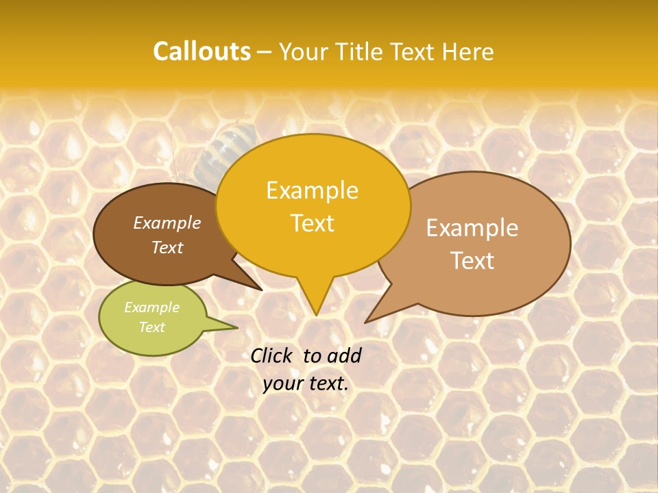 Efficiency Sugar Cell PowerPoint Template