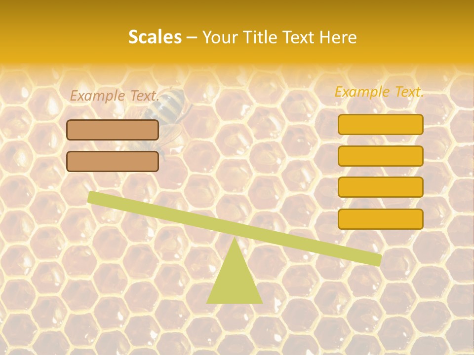Efficiency Sugar Cell PowerPoint Template