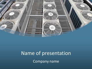 Industrial Units Cooling PowerPoint Template