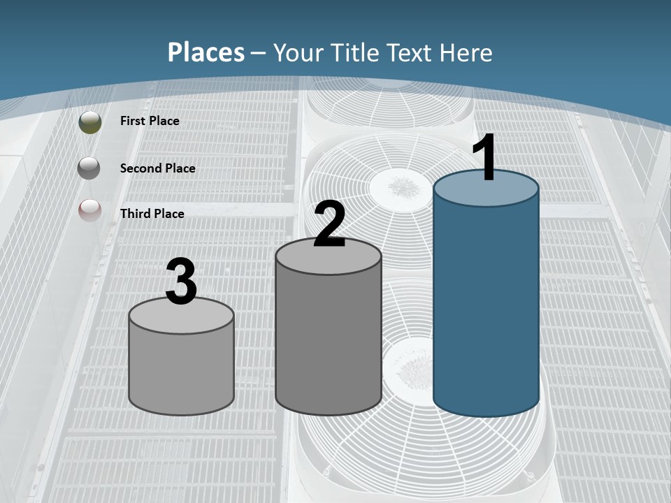 Industrial Units Cooling PowerPoint Template