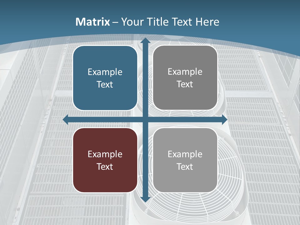 Industrial Units Cooling PowerPoint Template