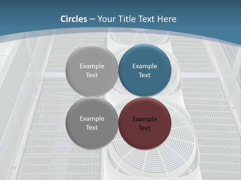 Industrial Units Cooling PowerPoint Template