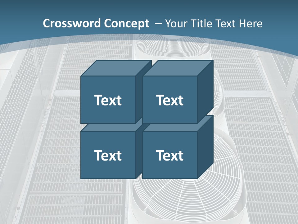 Industrial Units Cooling PowerPoint Template