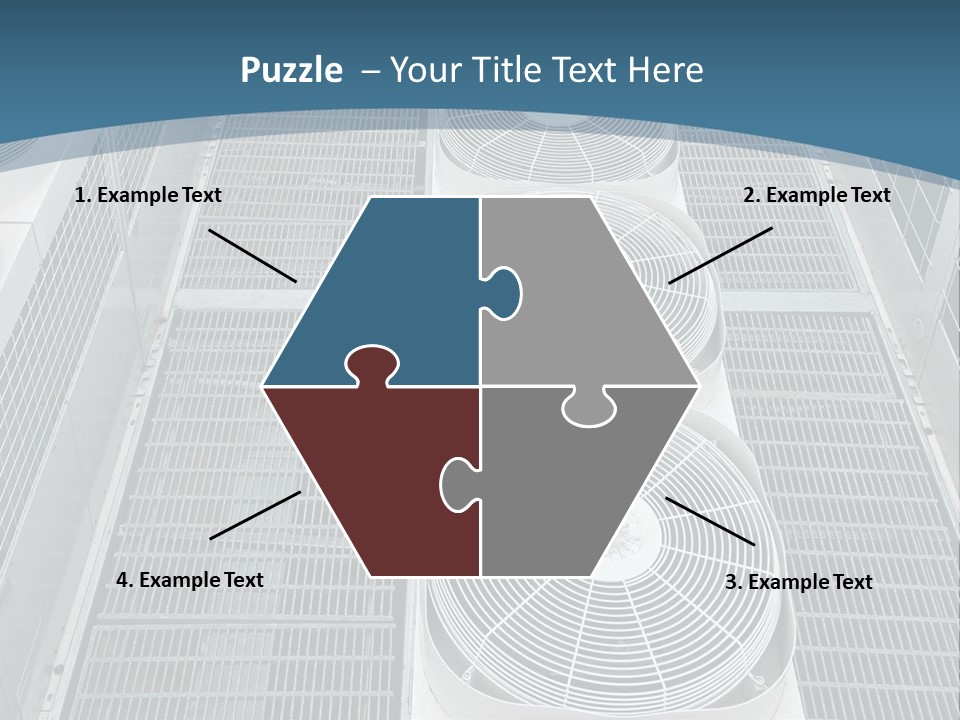 Industrial Units Cooling PowerPoint Template