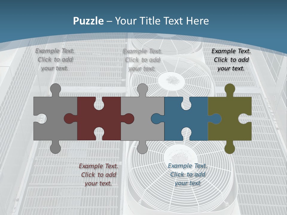 Industrial Units Cooling PowerPoint Template