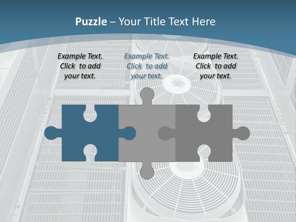 Industrial Units Cooling PowerPoint Template