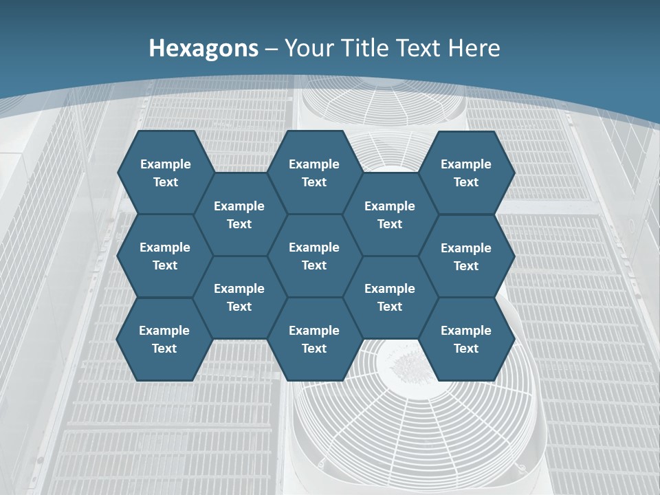 Industrial Units Cooling PowerPoint Template