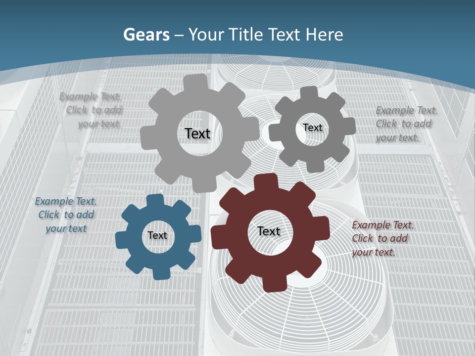 Industrial Units Cooling PowerPoint Template