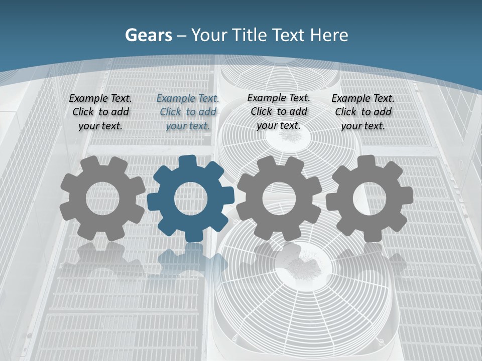 Industrial Units Cooling PowerPoint Template