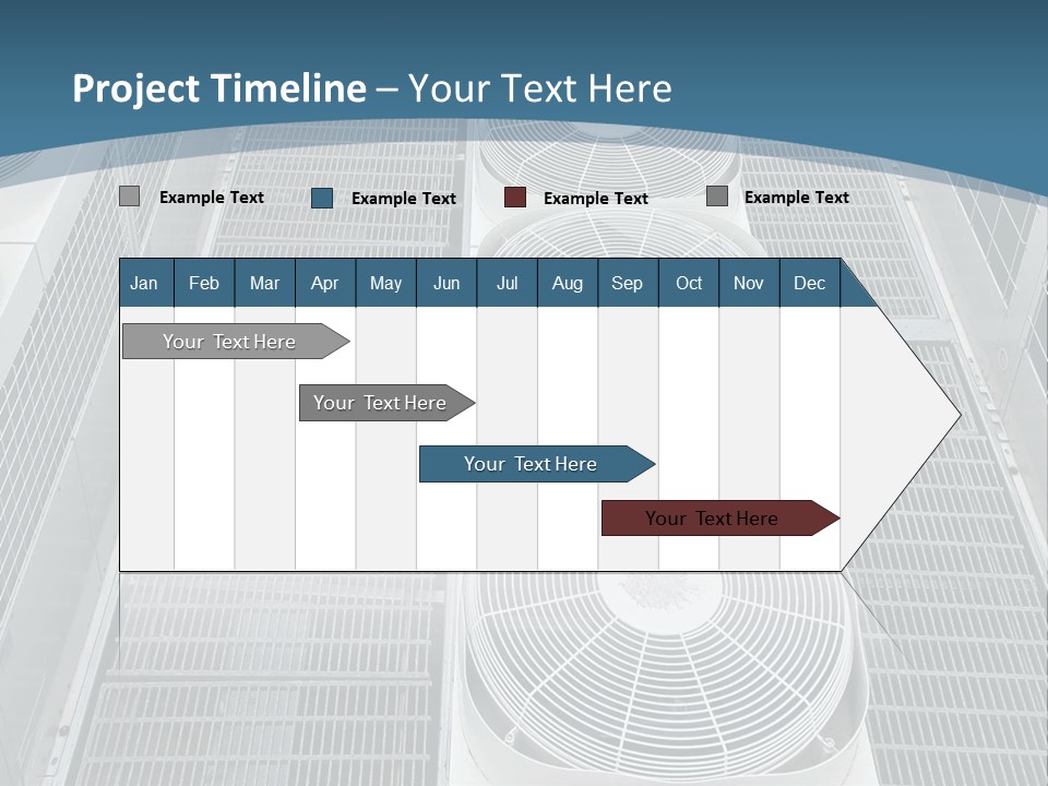 Industrial Units Cooling PowerPoint Template