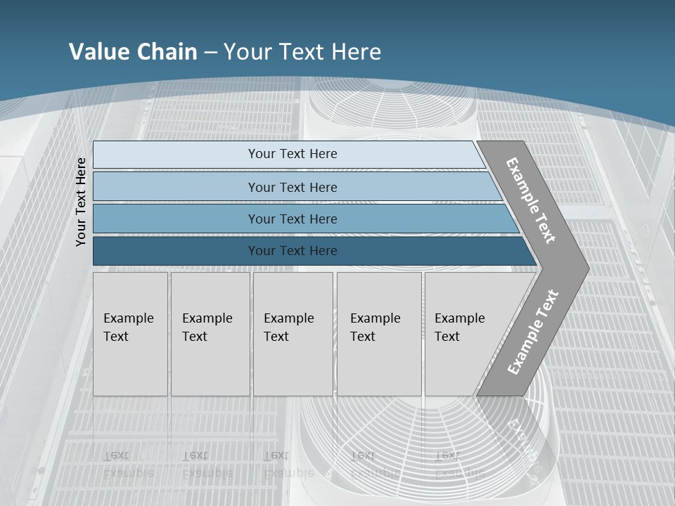 Industrial Units Cooling PowerPoint Template