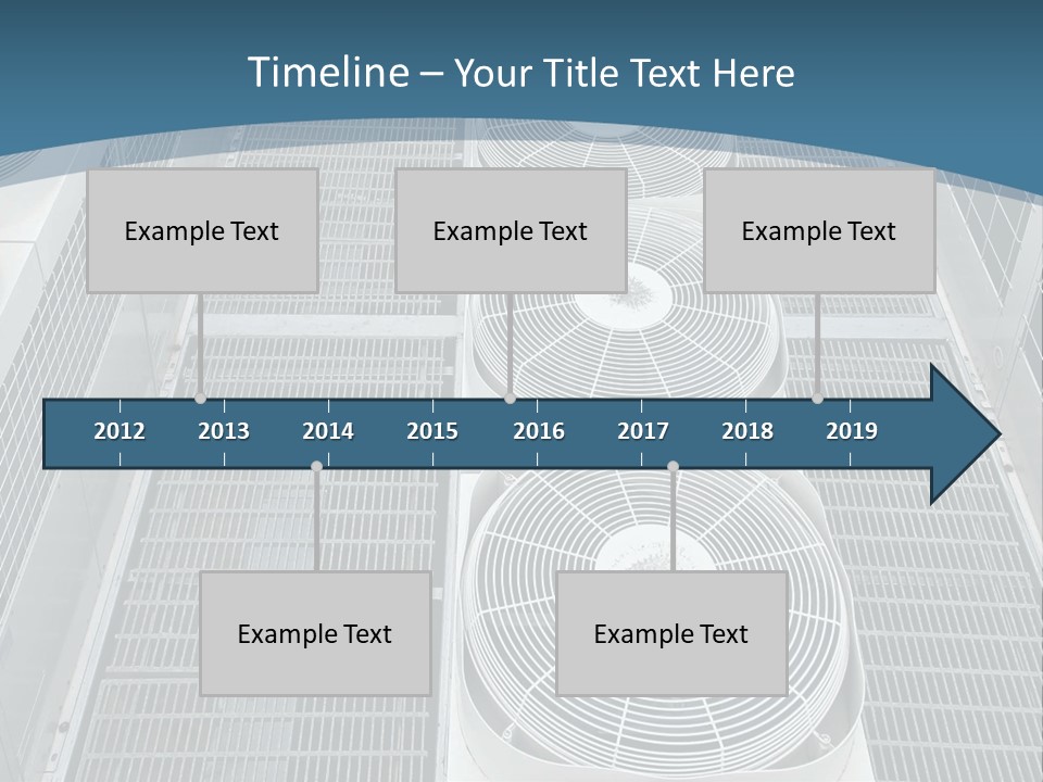 Industrial Units Cooling PowerPoint Template