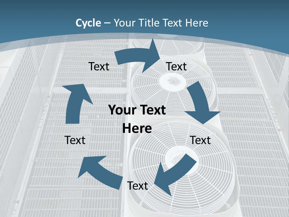 Industrial Units Cooling PowerPoint Template