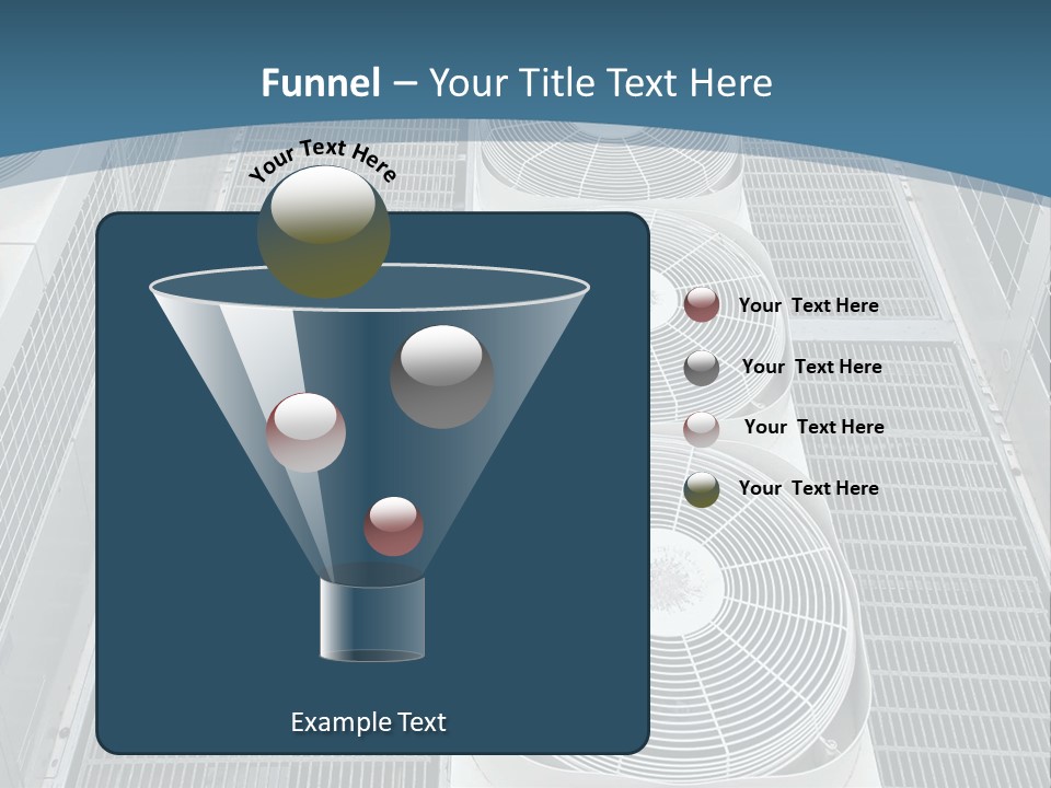 Industrial Units Cooling PowerPoint Template