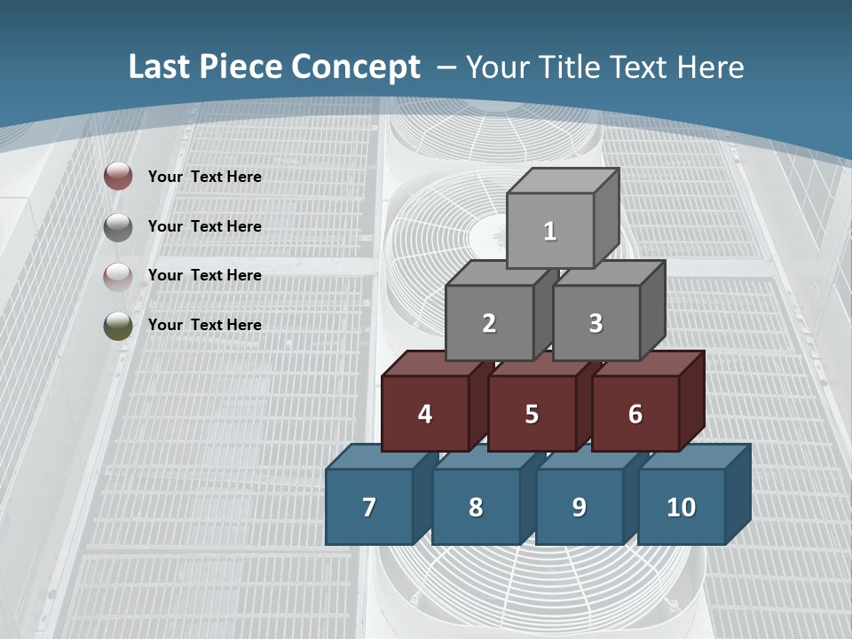 Industrial Units Cooling PowerPoint Template