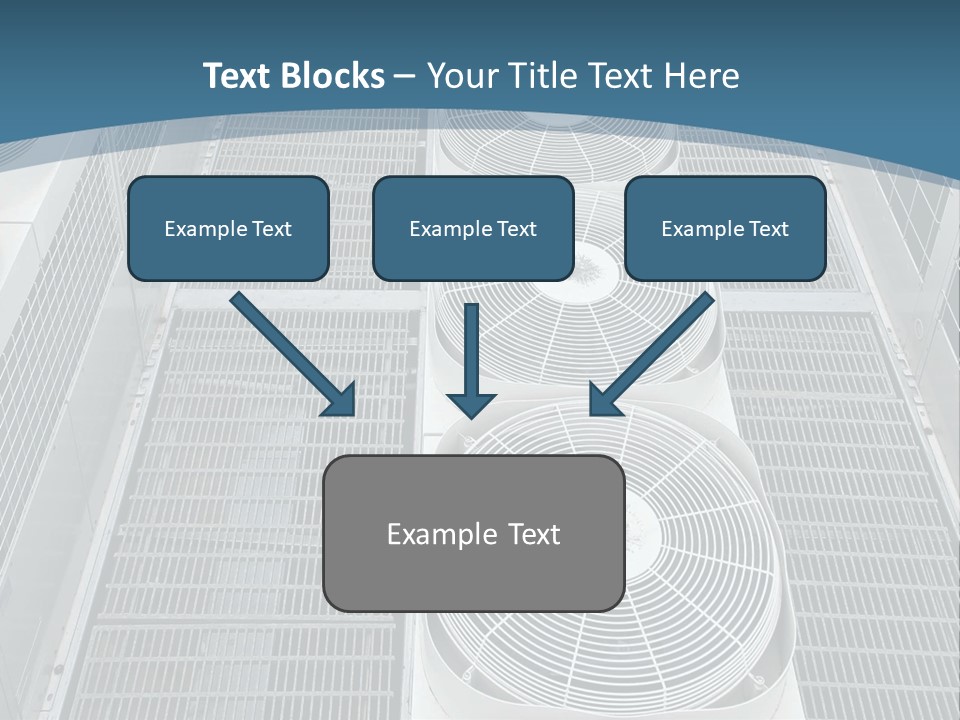 Industrial Units Cooling PowerPoint Template