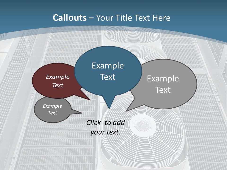 Industrial Units Cooling PowerPoint Template