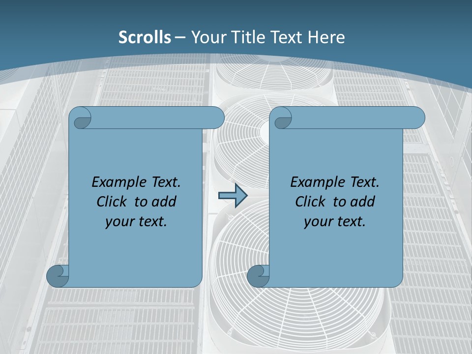 Industrial Units Cooling PowerPoint Template