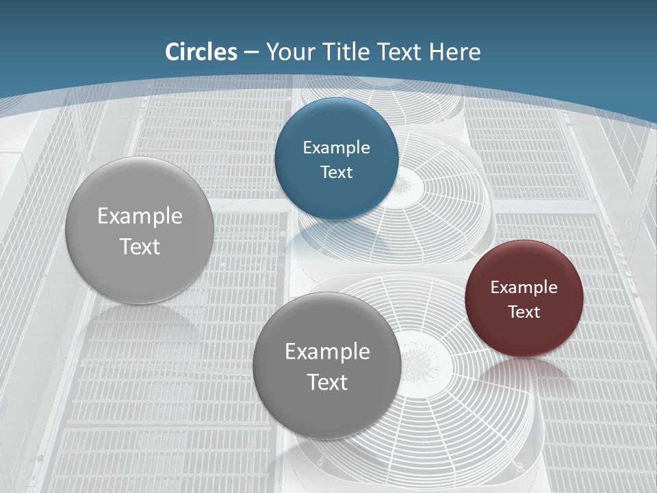 Industrial Units Cooling PowerPoint Template