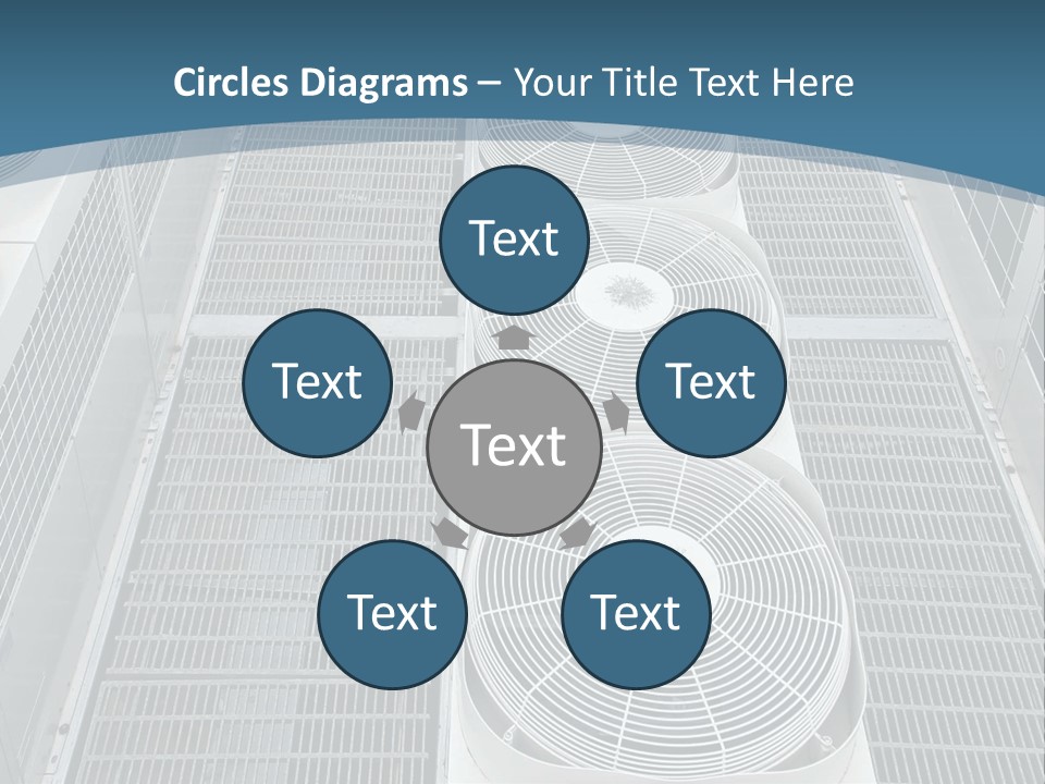 Industrial Units Cooling PowerPoint Template