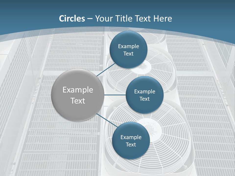 Industrial Units Cooling PowerPoint Template