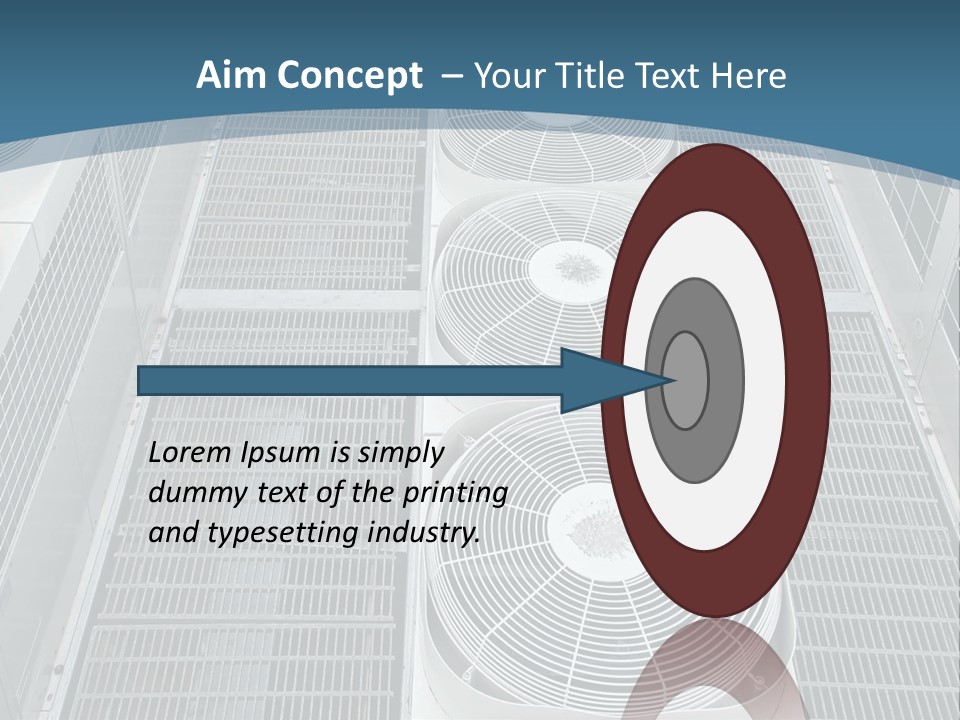 Industrial Units Cooling PowerPoint Template