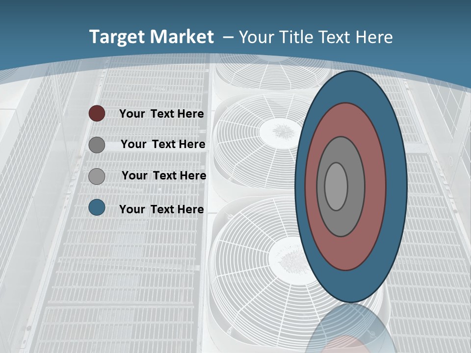 Industrial Units Cooling PowerPoint Template